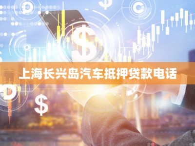 上海長興島汽車抵押貸款電話